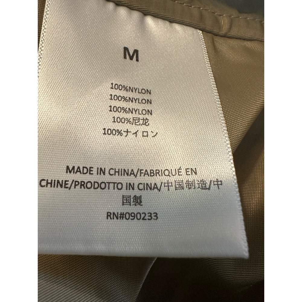 NWT Fear of God Essentials Women Nylon Running Shorts Harvest Tan Logo Medium - Picture 10 of 10